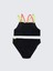 Siyah Kız Çocuk Bikini Takım Db200715bt 2