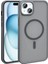 Apple Iphone 15 Plus Kılıf Renkli Magsafeli Arkası Buzlu Sert Sio Kapak 1