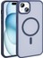 Apple Iphone 15 Plus Kılıf Renkli Magsafeli Arkası Buzlu Sert Sio Kapak 1