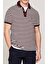 Tommy Hilfiger Erkek Slim Fit Polo Gömlek Bordo T-Shirt 1