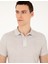 Erkek Bej Slim Fit Tişört 50288926-VR011 2