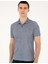 Erkek Lacivert Slim Fit Tişört 50288925-VR033 3