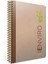 Enviro Spiralli Kraft Sert Kapak Kareli Defter A4 100 Yaprak 2