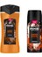 Premium Duş Jeli Copper Santal 3 In 1 300 ml + Axe Erkek Sprey Deodorant Copper Santal 150 ml 2