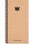 Keskin 10X19 Sert Kapak La Plume Viking 80 Yaprak Spiralli Çizgisiz Defter Başlık 417968-99 1