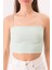 Mint Ip Askılı Crop Top 2