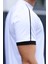 Erkek Future Nakışlı Slim Fit Bisiklet Yaka Omuz Biye Detaylı %100 Pamuk T-Shirt 2