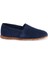Mavi Hakiki Süet Deri Erkek Loafer - E24I1AY56589-F60 3