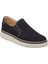 Lacivert Hakiki Nubuk Deri Erkek Loafer - E24I1AY56600-C39 1
