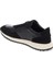 Siyah Hakiki Deri Erkek Sneaker - E24I1AY56666-W19 2