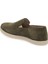 Yeşil Hakiki Nubuk Deri Erkek Loafer - E24I1AY56695-G98 2