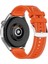 Xiaomi Mi Watch (Yuvarlak Kasa) Örgü Kumaş Hibrit Ayarlanabilir Silikon Lansman Saat Kordonu 2