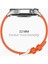 Xiaomi Mi Watch (Yuvarlak Kasa) Örgü Kumaş Hibrit Ayarlanabilir Silikon Lansman Saat Kordonu 5
