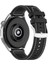 Xiaomi Mi Watch (Yuvarlak Kasa) Örgü Kumaş Hibrit Ayarlanabilir Silikon Lansman Saat Kordonu 2