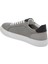 Gri Hakiki Deri Erkek Sneaker - E24I1AY56729-G35 2