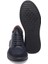 Lacivert Hakiki Deri Erkek Sneaker - E24I1AY56744-A31 4