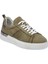 Yeşil Hakiki Nubuk Deri Erkek Sneaker - E24I1AY56638-G98 1
