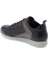Siyah Hakiki Deri Erkek Sneaker - E24I1AY56756-A23 2