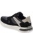 Siyah Hakiki Deri Erkek Sneaker - E24I1AY56670-W19 2