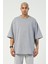 Kısa Kollu Tişört Gri 1