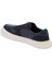 Lacivert Hakiki Deri Erkek Sneaker - E24I1AY56814-C39 2