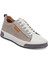 Gri Deri Erkek Sneaker - E24I1Ay56626-G22 1