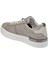 Gri Hakiki Nubuk Deri Erkek Sneaker - E24I1AY56638-A40 2