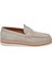 Bej Hakiki Süet Deri Erkek Loafer - E24I1AY56643-B79 3