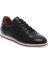 Siyah Hakiki Deri Erkek Sneaker - E24I1AY56684-A23 1