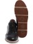 Siyah Hakiki Deri Erkek Sneaker - E24I1AY56684-A23 4