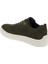 Yeşil Hakiki Nubuk Deri Erkek Sneaker - E24I1AY56745-G98 2