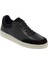 Siyah Hakiki Deri Erkek Sneaker - E24I1AY56687-A23 1
