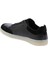 Siyah Hakiki Deri Erkek Sneaker - E24I1AY56687-A23 2