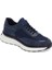 Lacivert Hakiki Deri Erkek Sneaker - E24I1AY56698-A31 1