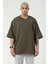 Kısa Kollu Tişört Haki 1