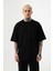 Lux Kısa Kollu Tişört Siyah 3
