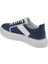 Lacivert Hakiki Süet Deri Erkek Sneaker - E24I1AY56817-D44 2