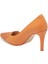 Turuncu Hakiki Deri Kadın Stiletto - K24I1AY67174-T6S 2