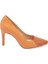 Turuncu Hakiki Deri Kadın Stiletto - K24I1AY67174-T6S 3