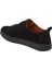 Siyah Hakiki Deri Erkek Sneaker - E24I1AY56830-A01 2