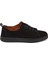 Siyah Hakiki Deri Erkek Sneaker - E24I1AY56830-A01 3