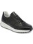 Siyah Hakiki Deri Erkek Sneaker - E24I1AY56708-A43 1
