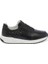Siyah Hakiki Deri Erkek Sneaker - E24I1AY56708-A43 3