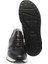 Siyah Hakiki Deri Erkek Sneaker - E24I1AY56708-A43 4