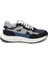Lacivert Hakiki Deri Erkek Sneaker - E24I1AY56736-D44 3