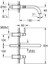 Atrio 3 Delikli Lavabo Bataryası 1/2" M-Boyut - 20662DC0 3