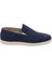 Lacivert Hakiki Nubuk Deri Erkek Loafer - E24I1AY56695-C39 3