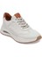 Beyaz Hakiki Deri Erkek Sneaker - E24I1AY56620-A26 1