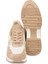 Krem Hakiki Deri Kadın Sneaker - K24I1AY67193-A68 7