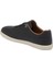 Siyah Hakiki Deri Erkek Sneaker - E24I1AY56704-A41 2